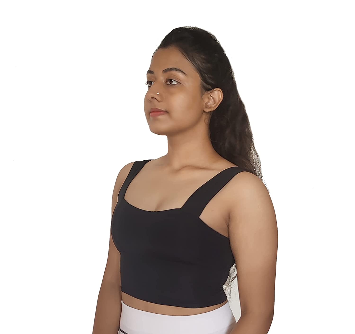 Za Sports Bra for Girls/Women. (Fits 28 to 34B) Removable Pads