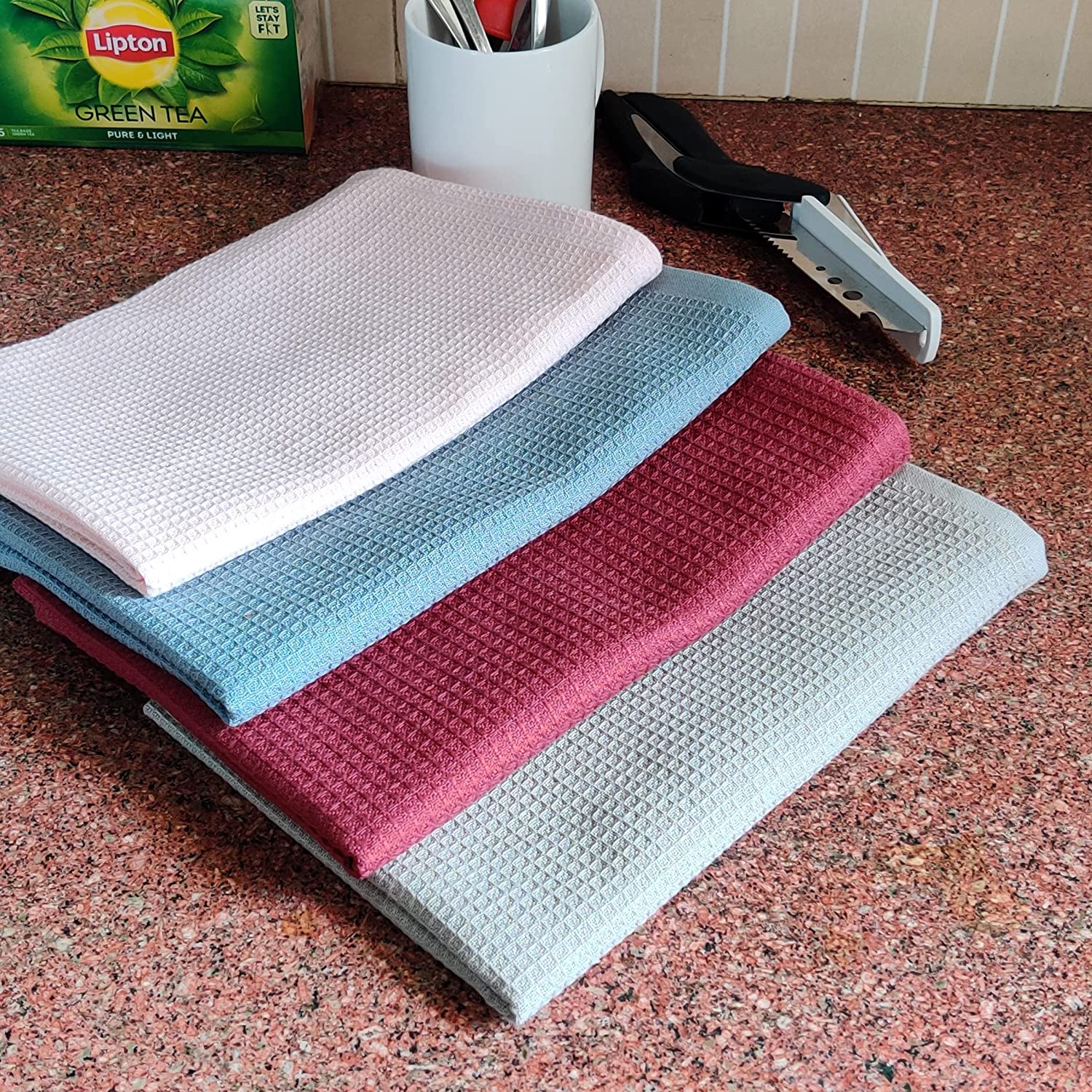 Multi Waffle Kitchen Towel