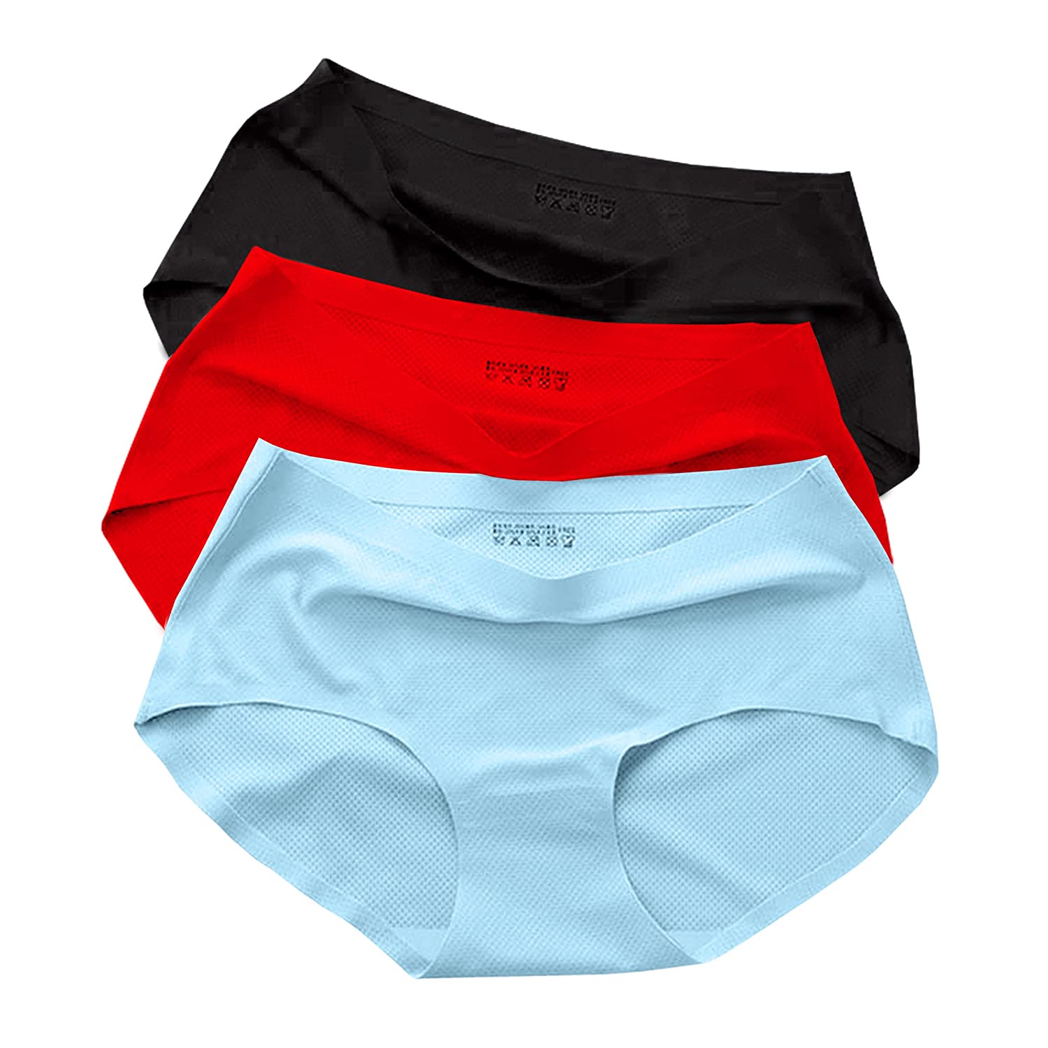 Pack of 3 Colored Brief Panties